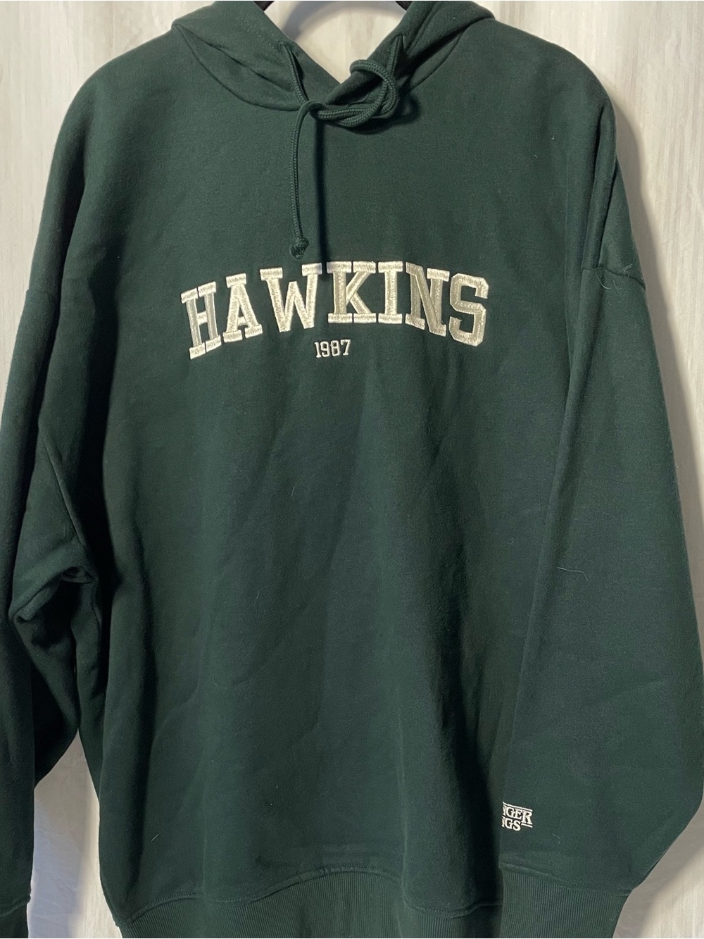 Hawkins 1987 Dark Green pullover Crewneck Hoodie